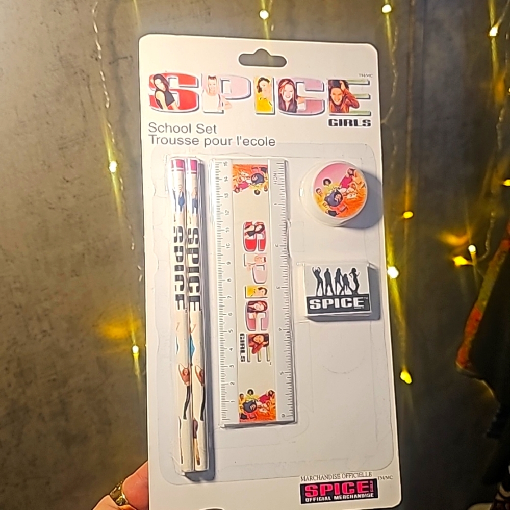 Vintage 1997 Spice Girls School Set Factory Sealed
